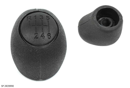 Pommeau de levier de vitesses — Peugeot Boxer — à partir de 2006 — boîte 6 vitesses — SP 2839990 — vue 1