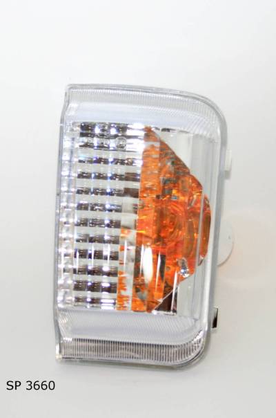Répétiteur de clignotant — Citroën Jumper / Peugeot Boxer — à partir de 2006 — côté gauche — orange — SP 3660 — vue 1
