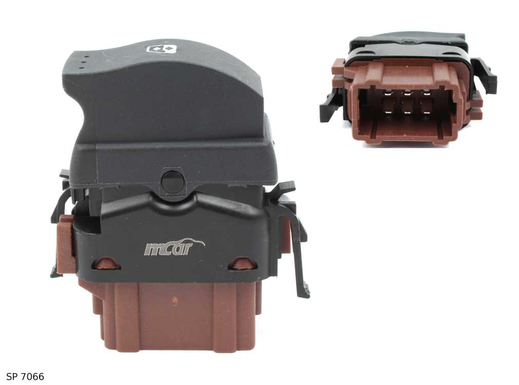 Commande de lève-vitre électrique — Renault Master — à partir de 2003 — côtés gauche et droit — SP 7066 — vue 2
