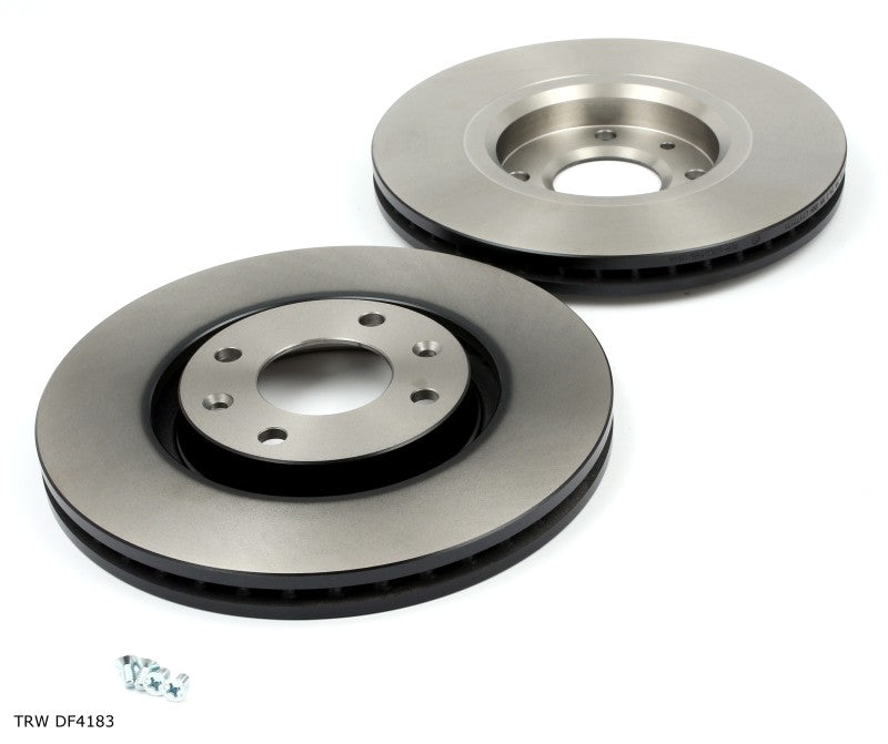 Disque de frein — Peugeot 307 / Citroën Berlingo à partir de 2008 — avant, côtés gauche et droit — 283 mm — un disque — TRW DF4183 — vue 2