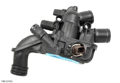 Thermostat de liquide de refroidissement — Citroën / Peugeot — 1.6 — 16 soupapes — moteur EP — 5 broches — logements pour 2 capteurs — TWE 67001 — vue 3