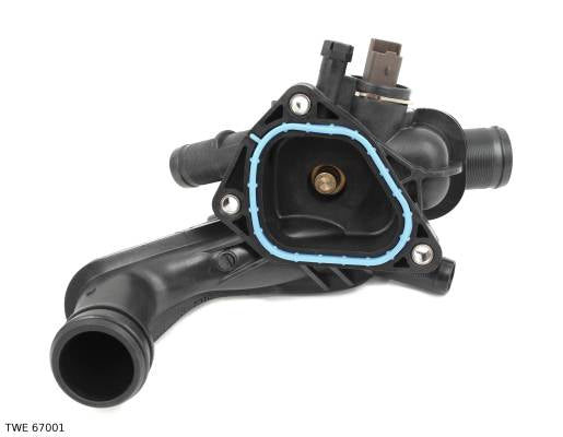 Thermostat de liquide de refroidissement — Citroën / Peugeot — 1.6 — 16 soupapes — moteur EP — 5 broches — logements pour 2 capteurs — TWE 67001 — vue 4