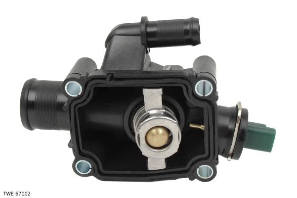 Thermostat de liquide de refroidissement — Citroën / Peugeot — 1.4 à 1.6 — 16 soupapes — moteur TU — avec boîtier et capteur — TWE 67002 — vue 5