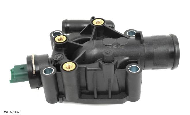 Thermostat de liquide de refroidissement — Citroën / Peugeot — 1.4 à 1.6 — 16 soupapes — moteur TU — avec boîtier et capteur — TWE 67002 — vue 1