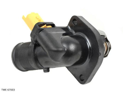 Thermostat de liquide de refroidissement — Citroën / Peugeot — 1.1 à 1.4 — 8 soupapes — avec capteur — TWE 67003 — vue 3