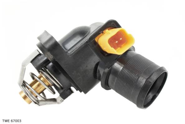 Thermostat de liquide de refroidissement — Citroën / Peugeot — 1.1 à 1.4 — 8 soupapes — avec capteur — TWE 67003 — vue 1