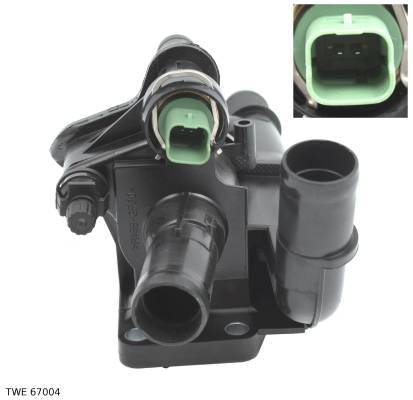 Thermostat de liquide de refroidissement — Citroën / Peugeot — 1.4 à 1.6 HDi — à partir de 2007 — avec boîtier — TWE 67004 — vue 2