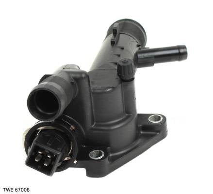 Thermostat de liquide de refroidissement — Renault — 1.5 dCi — jusqu’à 2004 — 89 °C — 3 raccords — 4 broches — TWE 67008 — vue 2