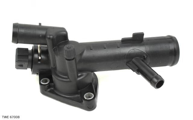 Thermostat de liquide de refroidissement — Renault — 1.5 dCi — jusqu’à 2004 — 89 °C — 3 raccords — 4 broches — TWE 67008 — vue 1