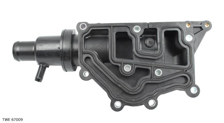Thermostat de liquide de refroidissement — Renault Laguna — à partir de 2001 — 1.4 à 1.6 — 16 soupapes — 4 broches — 3 raccords — TWE 67009 — vue 4