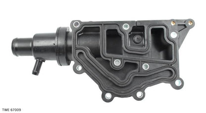 Thermostat de liquide de refroidissement — Renault Laguna — à partir de 2001 — 1.4 à 1.6 — 16 soupapes — 4 broches — 3 raccords — TWE 67009 — vue 4
