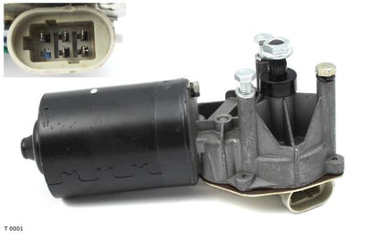 Moteur d’essuie-glace avant — Renault Mégane — jusqu’à 1999 — avant — T 0001 — vue 1