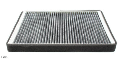Filtre d’habitacle à charbon actif — Renault Mégane — à partir de 1998 — avec climatisation — sans cadre — charbon actif — T 4093 — vue 2