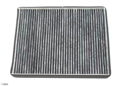 Filtre d’habitacle à charbon actif — Renault Mégane — à partir de 1998 — avec climatisation — sans cadre — charbon actif — T 4093 — vue 1