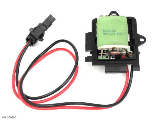 Résistance de pulseur d’air habitacle — Renault Trafic — à partir de 2001 — climatisation manuelle — VAL 509900 — vue 2