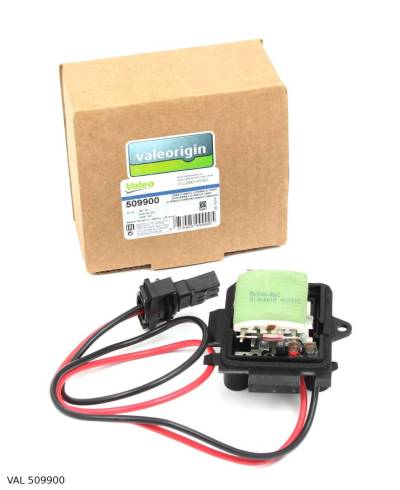 Résistance de pulseur d’air habitacle — Renault Trafic — à partir de 2001 — climatisation manuelle — VAL 509900 — vue 1