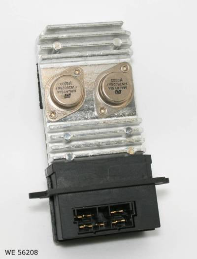 Résistance de pulseur d’air habitacle — Renault Mégane / Scénic — jusqu’à 1998 — avec climatisation — WE 56208 — vue 1