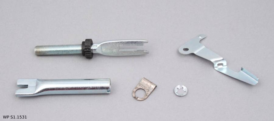 Kit de réglage de frein à tambour — Peugeot Boxer — 1994 à 2001 — roues 16 pouces — côté gauche — WP S1.1531 — vue 1