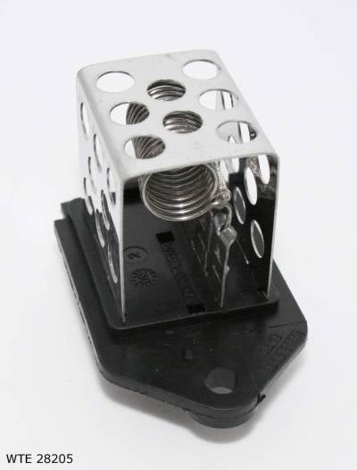 Résistance de ventilateur de refroidissement — Citroën / Peugeot — ventilateur de radiateur — 0,8 Ω — noir — WTE 28205 — vue 2