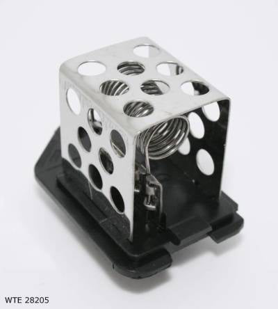Résistance de ventilateur de refroidissement — Citroën / Peugeot — ventilateur de radiateur — 0,8 Ω — noir — WTE 28205 — vue 1