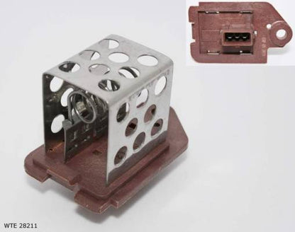 Résistance de ventilateur de refroidissement — Citroën / Peugeot — HDi — ventilateur de radiateur — 0,23 Ω — marron — WTE 28211 — vue 2