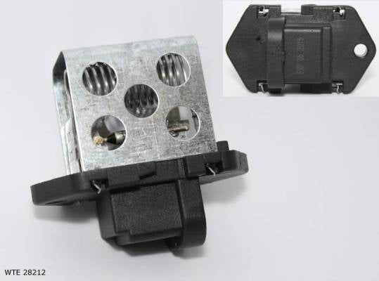 Résistance de ventilateur de refroidissement — Renault Clio / Laguna / Mégane / Safrane / Dacia Logan — ventilateur de radiateur — WTE 28212 — vue 2