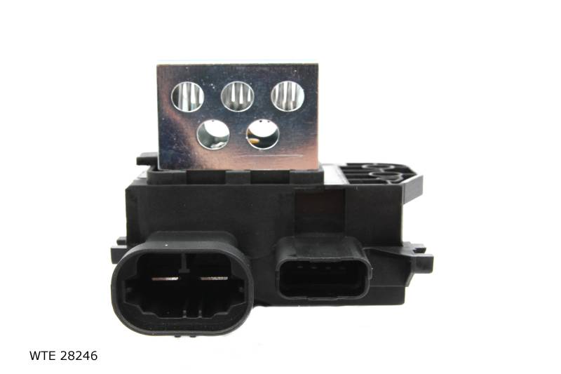 Résistance de ventilateur de refroidissement — Citroën / Peugeot — ventilateur de radiateur — type avec boîtier — 0,4 Ω — WTE 28246 — vue 1
