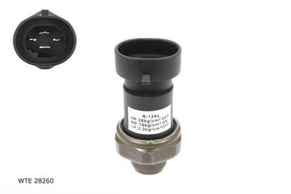 Capteur de pression de climatisation — Renault — climatisation — 4 broches — WTE 28260 — vue 1
