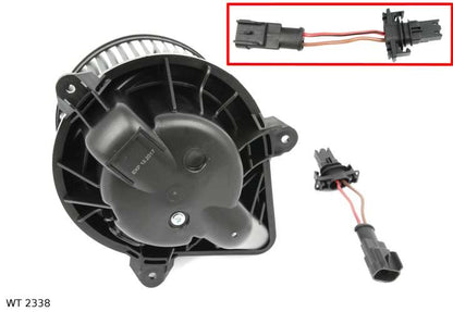 Pulseur d’air habitacle — Renault Scénic — 1999 à 2003 — avec climatisation — WT 2338 — vue 2