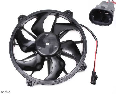Ventilateur de refroidissement moteur — Citroën C5 jusqu’à 2004 / C8 / Peugeot 807 / Expert à partir de 2007 — WT 9342 — vue 1