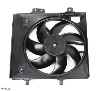 Ventilateur de refroidissement moteur — Citroën C2 / C3 / Peugeot 1007 / 207 — ensemble — WT 9353 — vue 1