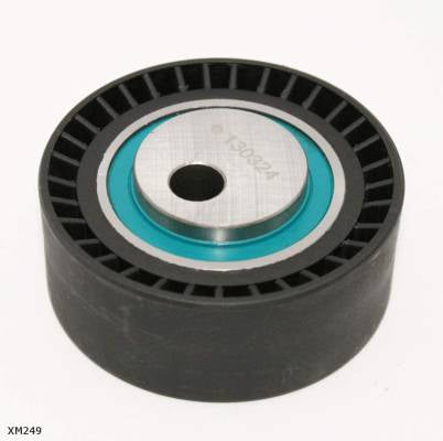 Galet de courroie d’accessoires — Citroën / Peugeot — 2.0 HDi — excentrique en plastique — 70 × 10 × 27 mm — XM249 — vue 1