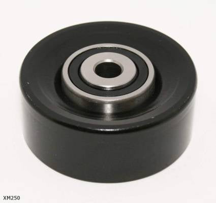 Galet de courroie d’accessoires — Citroën / Peugeot — 1.1 à 1.6 — jusqu’à 2002 — 70 × 27 × 10 mm — comparaison VKM33023 — XM250 — vue 1