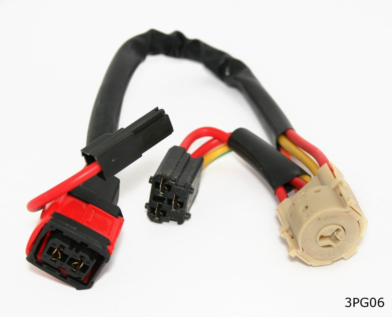 Contacteur électrique de démarrage avec faisceau pour Peugeot 206 de 1998 à 2002 — YSM 3PG06 — vue 1