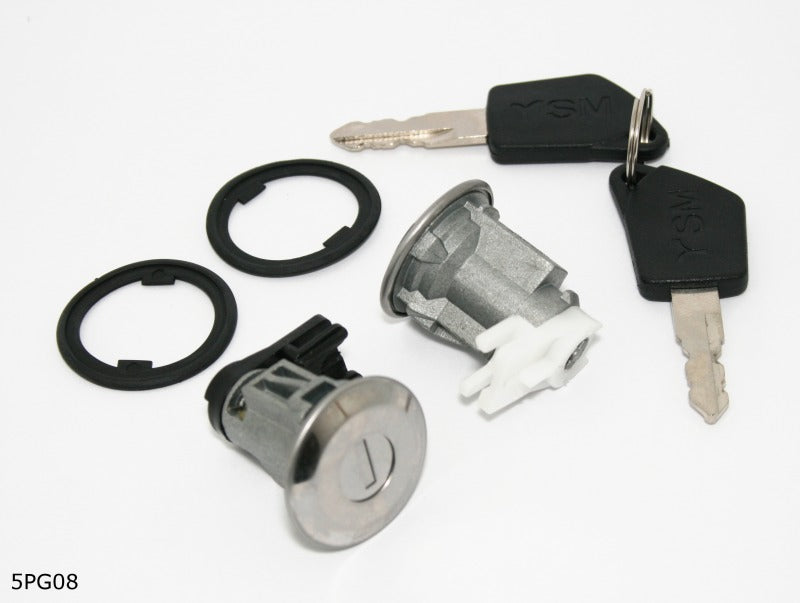 Jeu de barillets de porte gauche et droite pour Peugeot 205 et 405 — YSM 5PG08 — vue 1