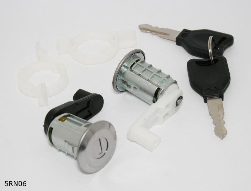 Jeu de barillets de porte gauche et droite pour Renault Mégane, Scénic et Clio II — YSM 5RN06 — vue 1