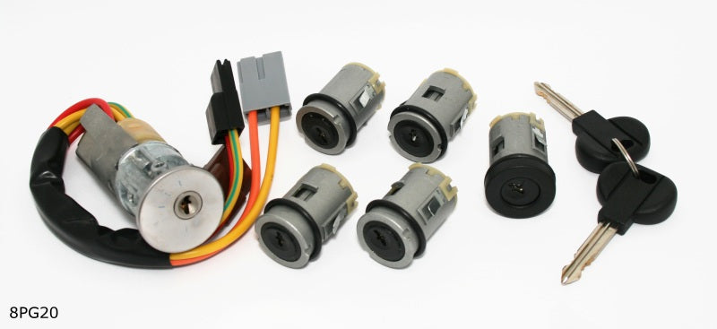 Kit de serrures avec antivol de direction pour Citroën Jumpy et Peugeot 806 — YSM 8PG20 — vue 1