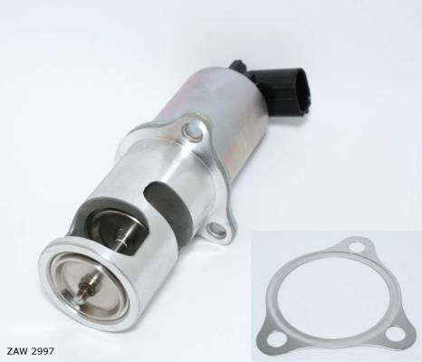 Vanne EGR — Renault — 1.9 dCi — jusqu’à 2004 — corps métallique — connecteur orienté à droite — ZAW 2997 — vue 3