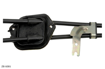 Câble de commande de boîte de vitesses — Citroën C1 / Peugeot 107 — 1.0 — ZB 6081 — vue 2