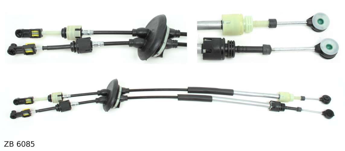 Câble de commande de boîte de vitesses — Citroën C4 Picasso — boîte BE4 — ZB 6085 — vue 1