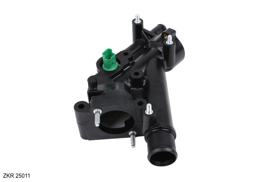 Boîtier de thermostat — Citroën / Peugeot — 2.0 16V EW10A — base en plastique — ZKR 25011 — vue 2