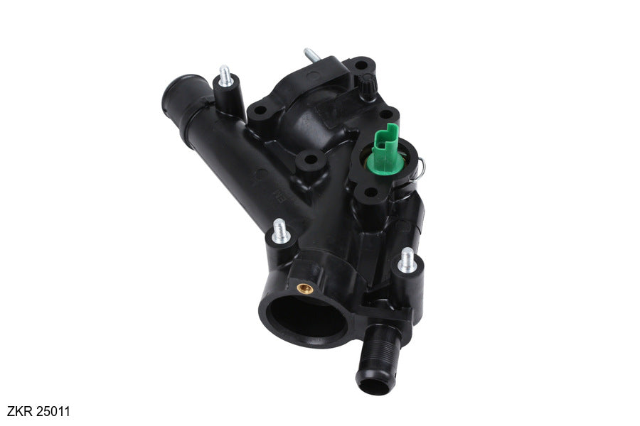 Boîtier de thermostat — Citroën / Peugeot — 2.0 16V EW10A — base en plastique — ZKR 25011 — vue 4