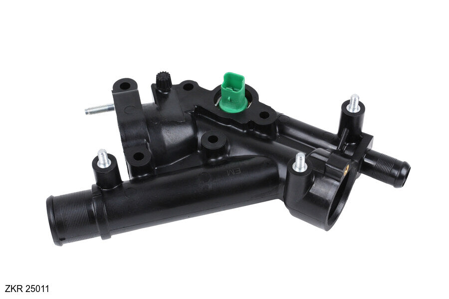 Boîtier de thermostat — Citroën / Peugeot — 2.0 16V EW10A — base en plastique — ZKR 25011 — vue 1