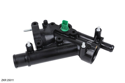 Boîtier de thermostat — Citroën / Peugeot — 2.0 16V EW10A — base en plastique — ZKR 25011 — vue 1