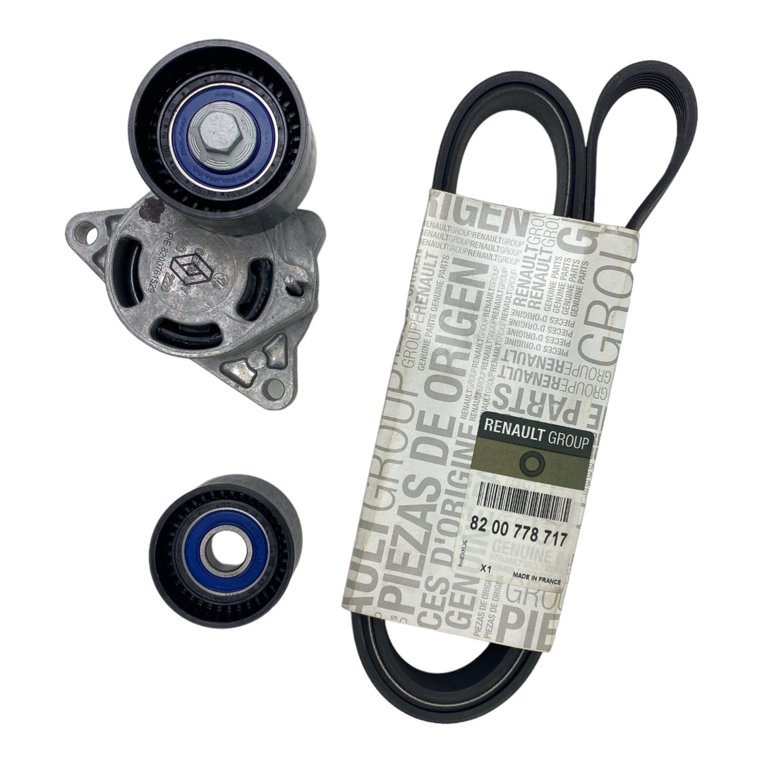 Pièce d'origine Kit de courroie d'accessoires pour Renault Opel 2.5 dCi 7701478360