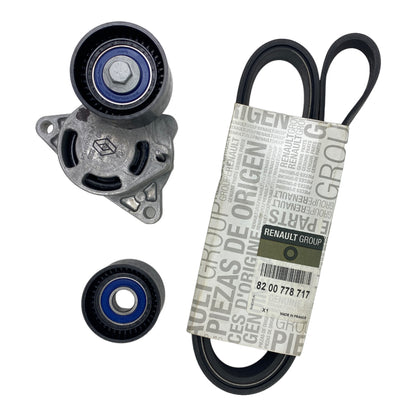 Pièce d'origine Kit de courroie d'accessoires pour Renault Opel 2.5 dCi 7701478360