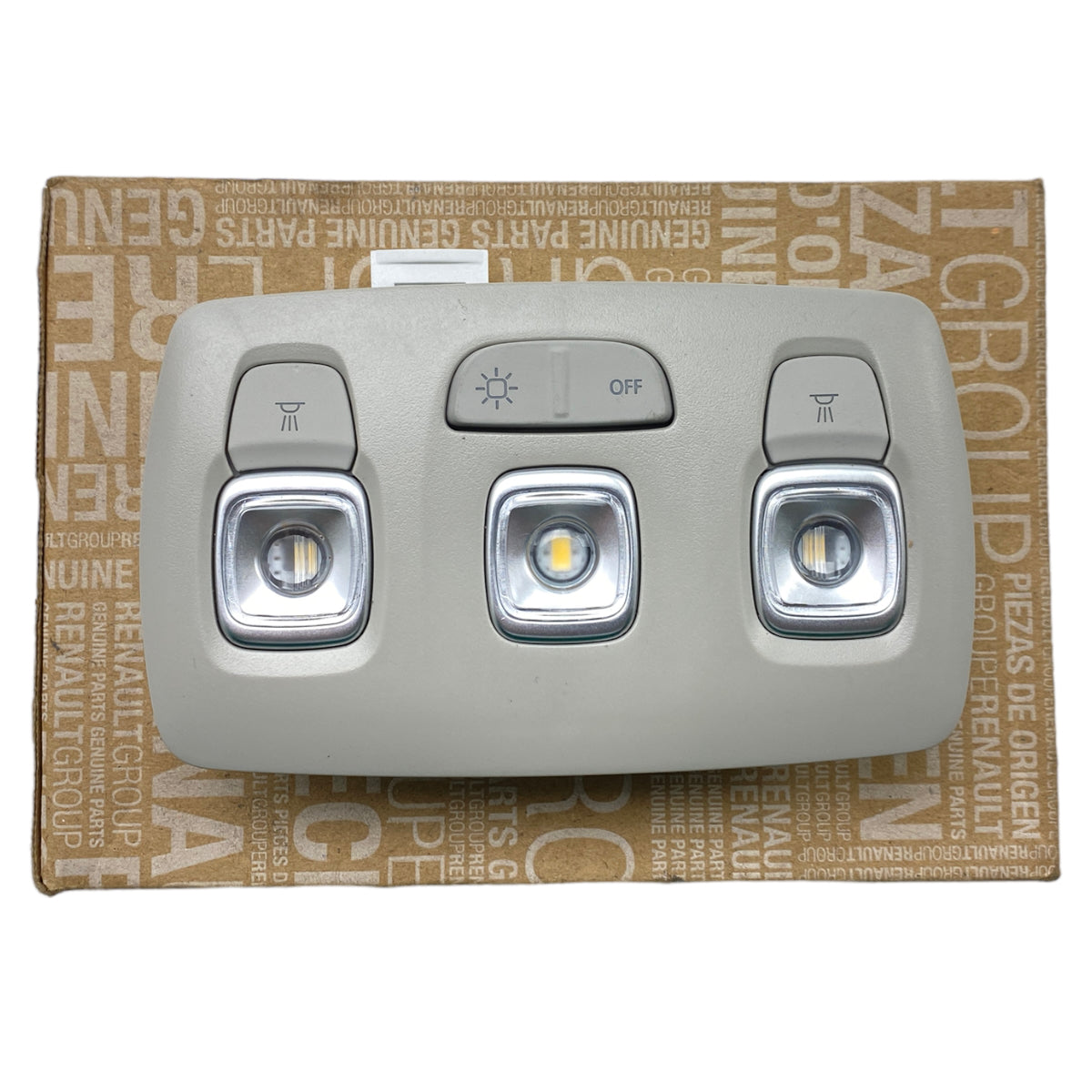 Pièce d'origine Plafonnier LED de ciel de toit pour Renault Trafic III IV Nissan NV300 264309166R