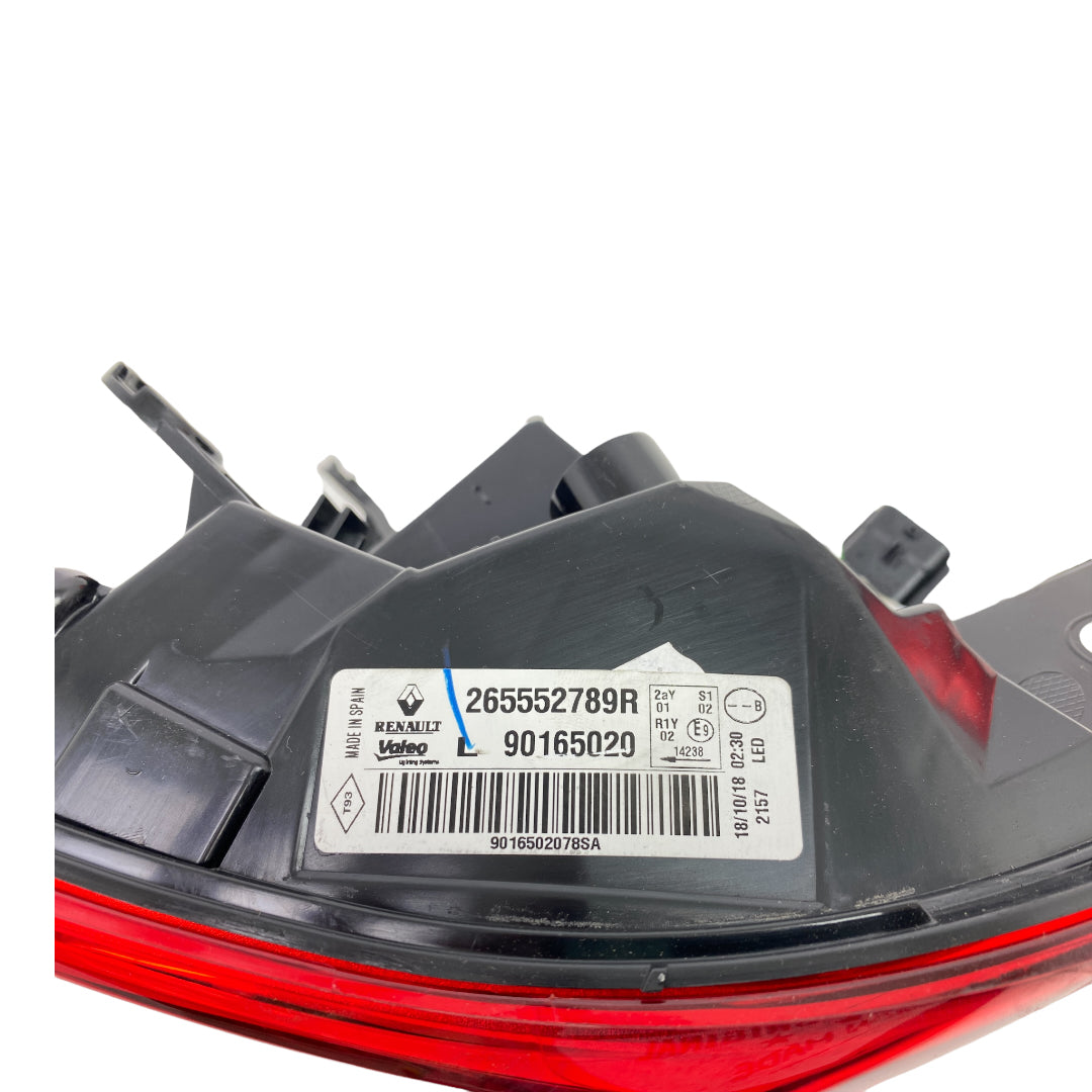 Pièce d'origine Feu arrière gauche pour Renault Kadjar Facelift 265552789R