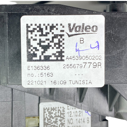 Pièce d'origine Commodo de colonne de direction avec contacteur tournant pour Renault Twingo III Smart 453 255679779R