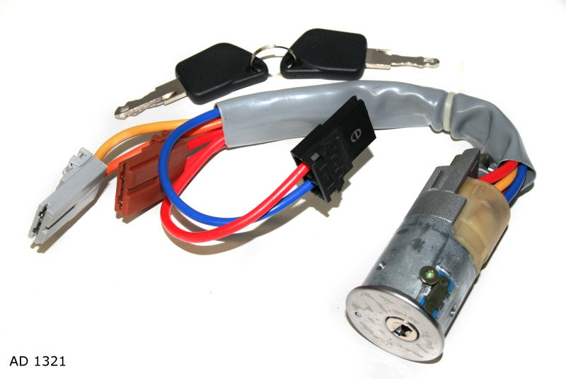 Antivol de direction avec contacteur de démarrage pour Peugeot 306 — 6 broches, 3 connecteurs — AD 1321 — vue 1